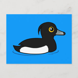 Birdorable Tufted Duck Postcard