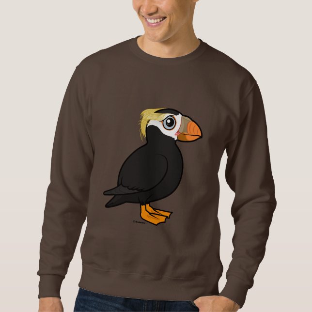 Birdorable Tufted Puffin Sweatshirt (Front)