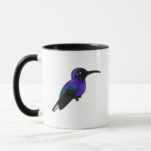 Birdorable Violet Sabrewing Hummingbird Mug