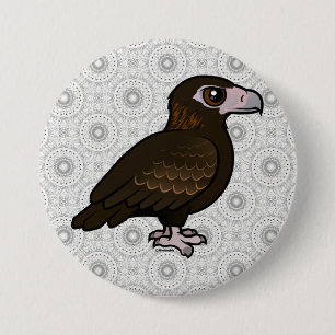 Birdorable Wedge-tailed Eagle 7.5 Cm Round Badge