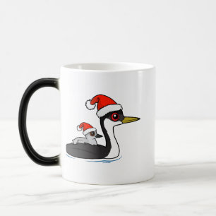 Birdorable Western Grebe Santa Magic Mug