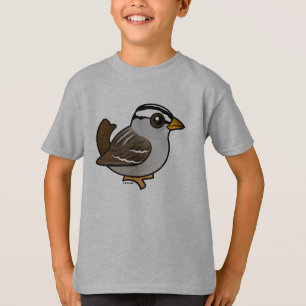 Birdorable White-crowned Sparrow T-Shirt