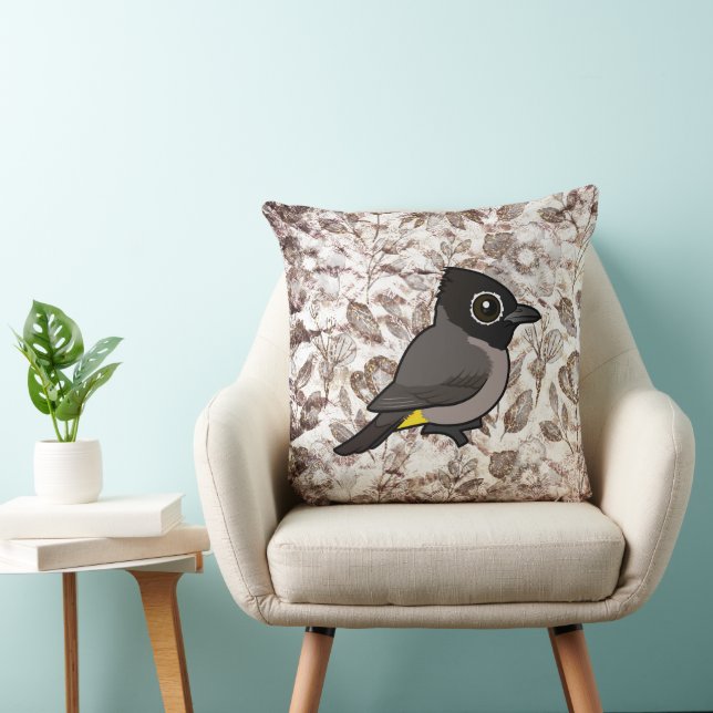Birdorable White-spectacled Bulbul Cushion (Chair)