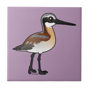 Birdorable Wilson's Phalarope Tile