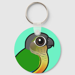 Birdorable Yellow-sided Conure Key Ring