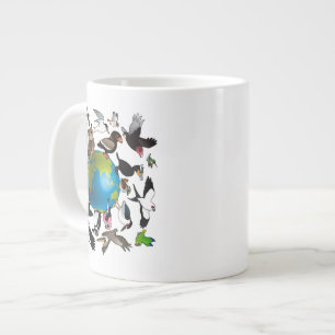 Birdorables Around the World Large Coffee Mug