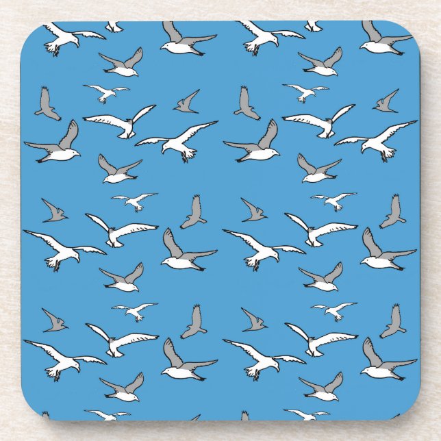 Birds - a Flock of Seagulls Coaster (Front)