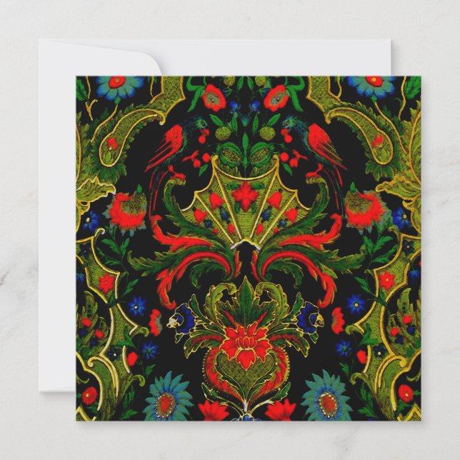Birds Amour ~ Invitations / RSVP (Front)