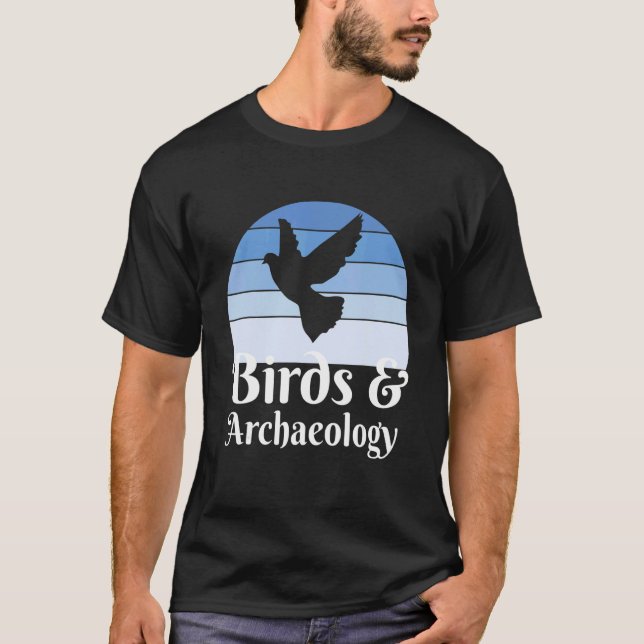 Birds And Archaeology T-Shirt (Front)