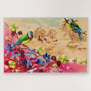 birds and berries jigsaw puzzle