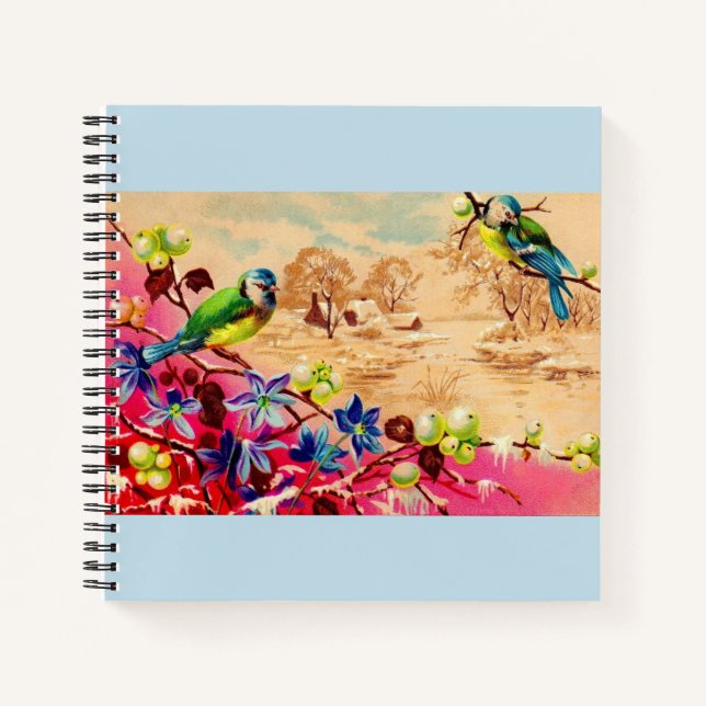 birds and berries notebook (Front)