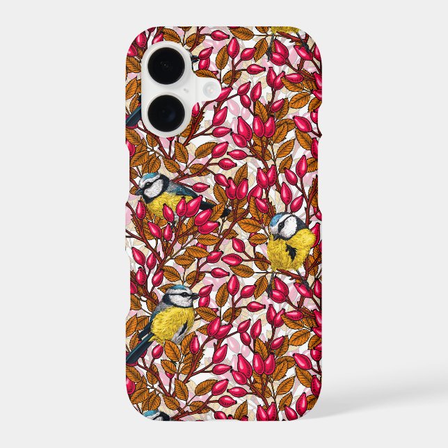 Birds and dog rose hips (Back)