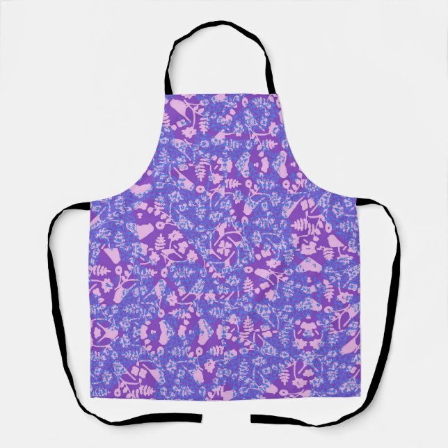Birds And Flowers Apron (Front)