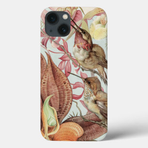 Birds and Flowers iPhone 13 Case