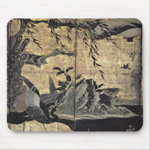 Birds and Flowers of the Four Seasons Mouse Pad