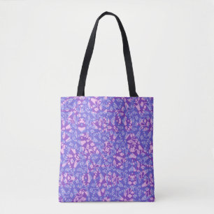 Birds And Flowers Tote Bag