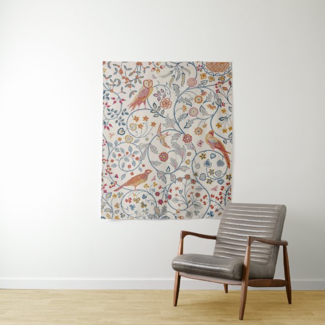 Birds and Flowers, William Morris Tapestry (In Situ)