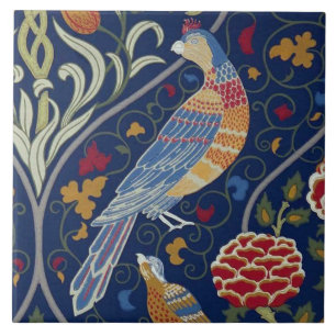 Birds and Flowers, William Morris Tile