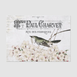 Birds and Magnolia Tissue Paper