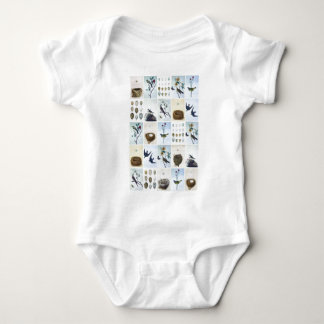 Birds and Nests Baby Bodysuit