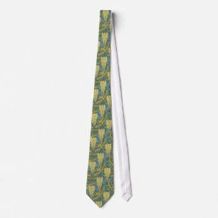 Birds and Wisteria - Tie