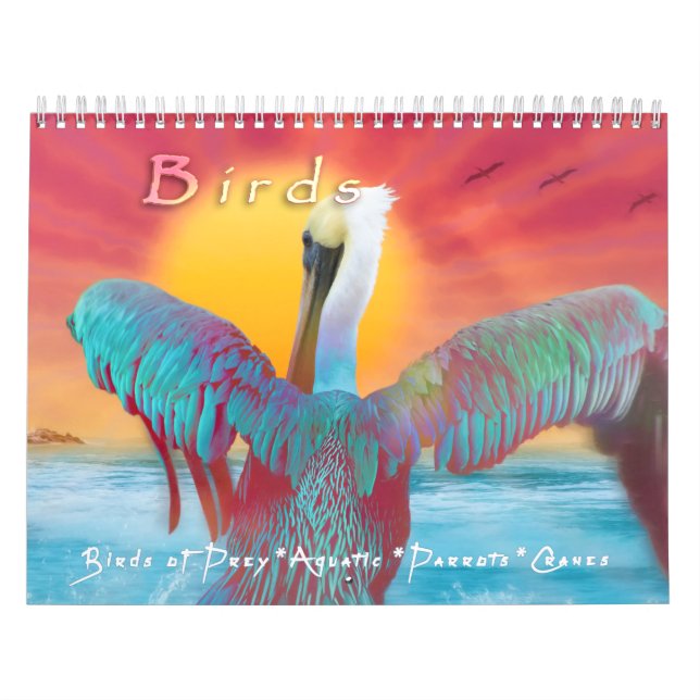BIRDS ART CALENDAR (Cover)
