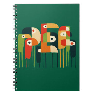 birds art notebook