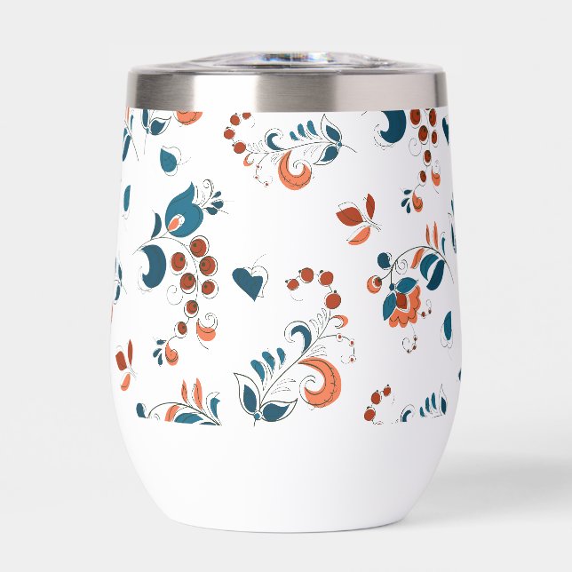 Birds & Berries in Russian Style (Front)