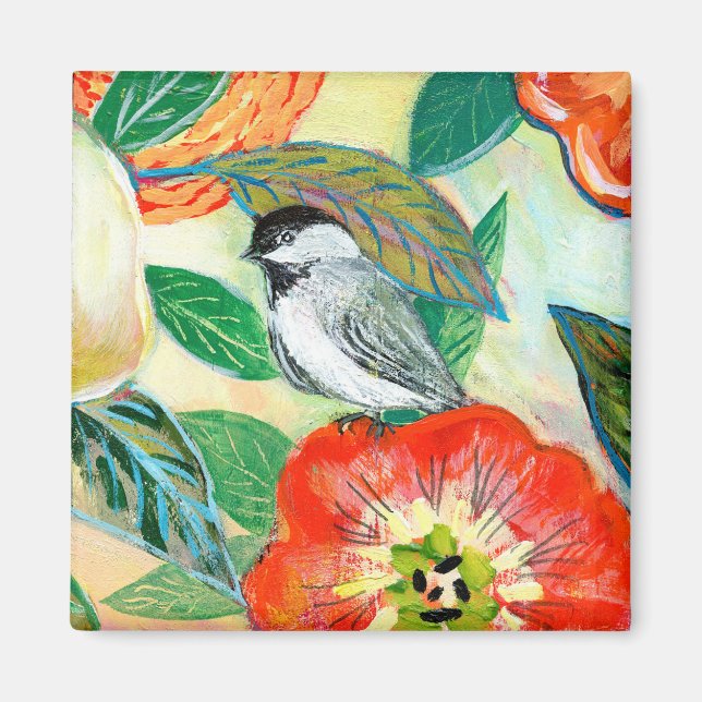 Birds & Butterfiles No 8 Magnet (Front)