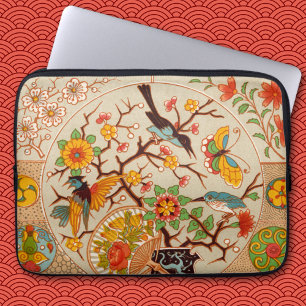 Birds & Butterflies Neoprene Laptop Sleeve