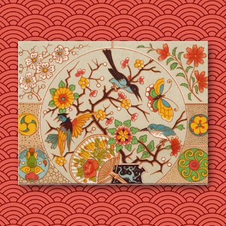 Birds & Butterflies Postcard