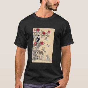 Birds, Cat and Dog, Itō Jakuchū T-Shirt