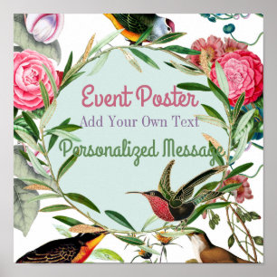 Birds Event Poster