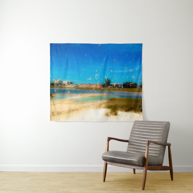 Birds Everywhere Tapestry (In Situ (Horizontal))