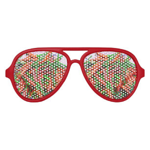 Bird's Eye Chilli Peppers Aviator Sunglasses