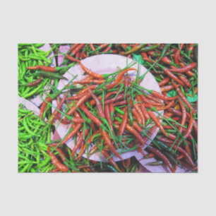 Bird's Eye Chilli Peppers Tissue Paper