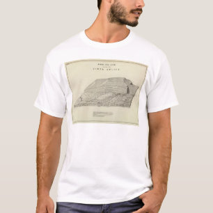 Bird's eye view of a part of the Uinta Uplift T-Shirt