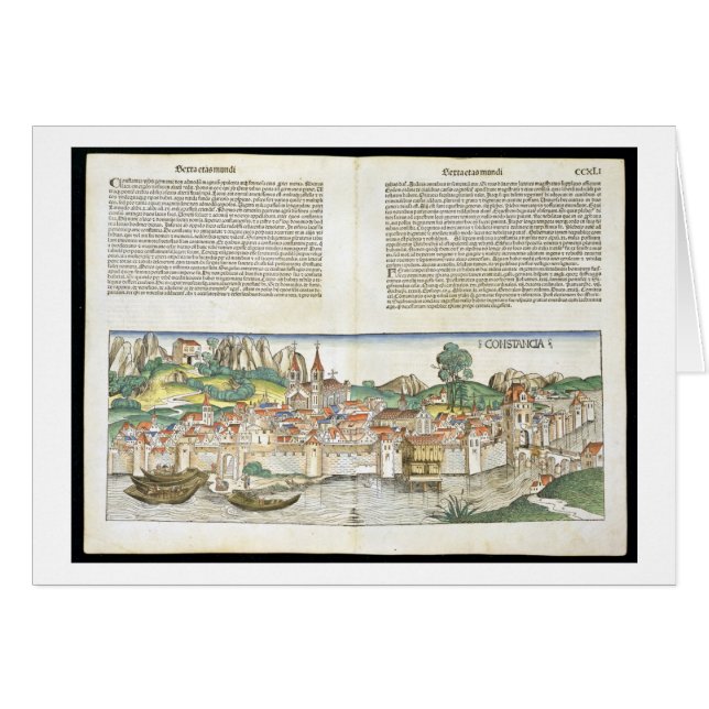 Bird's Eye View of Constance from the Nuremberg Ch (Front Horizontal)
