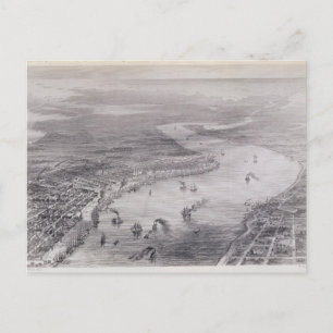 Bird's-Eye View of New Orleans Postcard