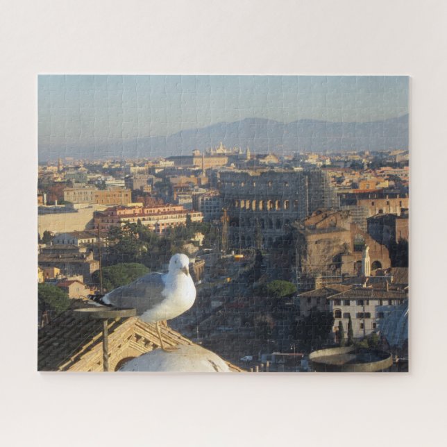 Bird's Eye View of Rome Jigsaw Puzzle (Horizontal)