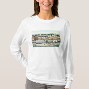 Bird's Eye View of Sixth Street Wharf T-Shirt