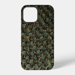 Bird's eye view photography of palm trees iPhone 12 case