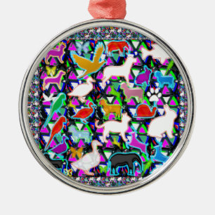 Birds Fish Animals Pet Zoo Kids Kids+room NVN706 F Metal Tree Decoration