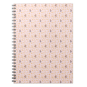 Birds floral pattern notebook