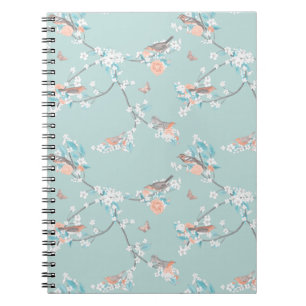 Birds & Flowers Notebook