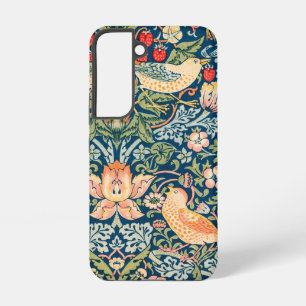 Birds & Flowers Wm Morris Art Samsung Galaxy Case