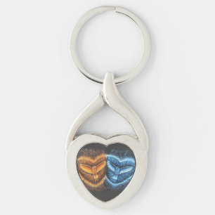 Birds Flying Together- Key Ring