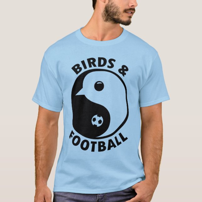 Birds & Football T-Shirt (Front)
