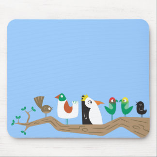 Birds in a Tree Mouse Pad