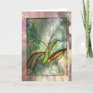 "Birds in Flight" Card